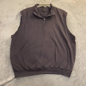 Bolle Golf Herren L blau Full Zip ärmellose Polyester Jacke Mantel Weste - Bild 1 von 10