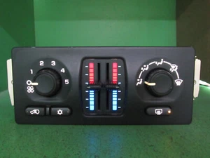 15107753 SILVERADO TAHOE SIERRA YUKON AC MANUAL CLIMATE CONTROL LED REBUILT 1214 - Picture 1 of 7