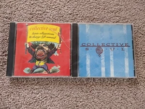 Collective Soul 2 CD Lot Blue Album & Hints Allegations And Things Left Unsaid - Picture 1 of 3