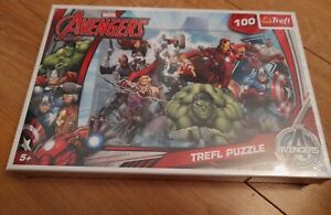Neu Ravensburger Marvel Avengers 100-teiliges Puzzle Trefl Alter 5+