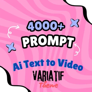 Prompt Text to Video AI | 4000+ Variatif theme - Picture 1 of 1