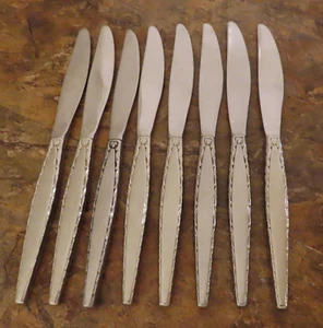 Oneida Venetia Set of 8 Dinner Knives Community Stainless Flatware Vintage Lot B - Picture 1 of 5