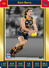 2023 AFL Teamcoach Sam Berry Gold card #66 Crows