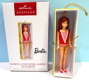 MIB 2024 Hallmark Keepsake Barbie's Little Sister Skipper Ornament - Picture 1 of 7
