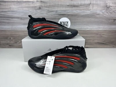 *Adidas Harden Volume 9 'Hellcat' Black Red Basketball (JH6483) NEW - Image 1 of 4