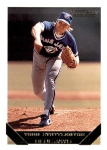 1993 Topps Gold Todd Stottlemyre Foil MLB Insert PWE Blue Jays #23 - Picture 1 of 2