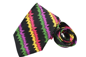 PAPILLON MEN'S TIE MULTICOLOR/GEOMETRIC Width: 4" Length: 58" - Picture 1 of 3