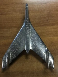 1956 Chevrolet Bel Air Jet Bird Hood Ornament OEM Chevy original 3731752C-1 Rare - Picture 1 of 12