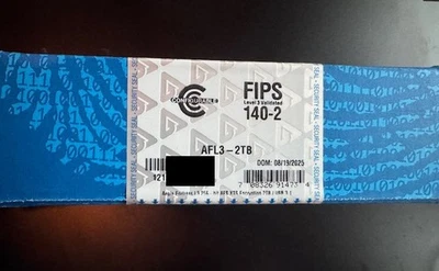 Disco duro externo Apricorn Aegis Fortress L3 2 TB AES-XTS cifrado USB 3.0 Foto 1 de 4