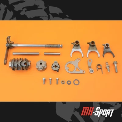 04-05 2005 TRX450R TRX450 OEM caja de cambios transmisión horquillas de cambio horquilla eje de tambor  Foto 1 de 4