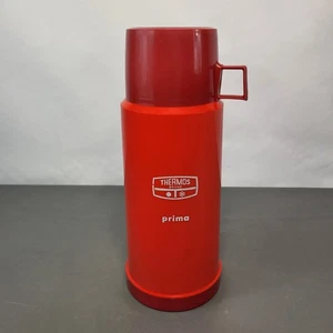 Prima Vintage Thermoskanne rot 1L - Retro Camping Made in England komplett UK - Bild 1 von 13