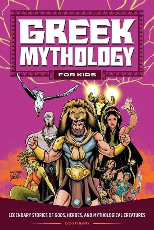Greek Mythology for Kids: Legendary Stories of Gods, Heroes, and Mythological Cr - image 1 of 1