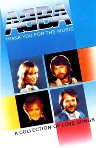 Abba Thank You For the Music cassette UK Epic 1983 cassette with paper labels - Picture 1 of 2