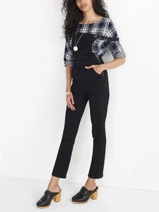 Madewell Cali Halbstiefel Overall in Black Frost gebraucht, in einwandfreiem Zustand Größe M Einzelhandel: 148 $ - Bild 1 von 10