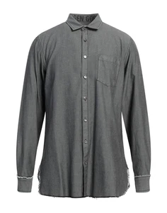 GOLDEN GOOSE DELUXE BRAND - Shirt Size M - Grey Cotton Oxford - Made in Italy - Picture 1 of 8