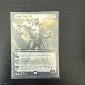 MTG FOIL Karn Liberated Extended Art - Ultimate Masters #U2 - Picture 1 of 1