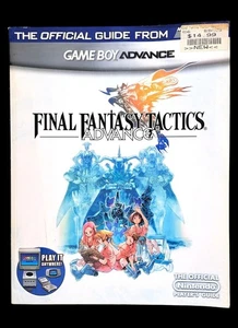 Final Fantasy Tactics Advance Game Boy Advance Official Nintendo Guide 2003 GBA - Picture 1 of 7