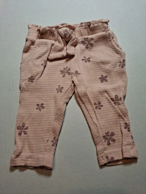 This is a Jessica Simpson Bebé Rosa Mezcla Algodón Leggings 3/6m, 1 Starling-out Foto 1 de 4