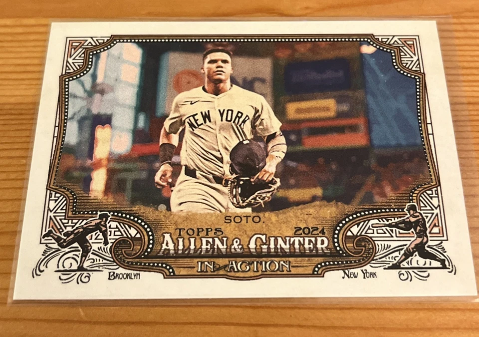 2024 Topps Allen & Ginter #IA-26 Juan Soto In-Action Variations - Image 1 of 2