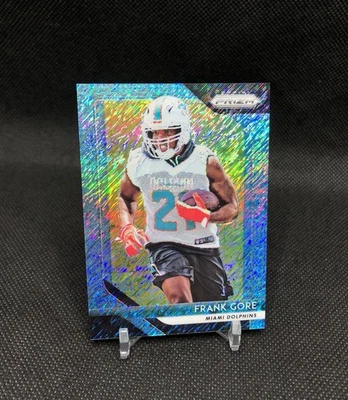 2018 Prizm Frank Gore /9 BLUE SHIMMER PRIZM SSP #86 “THE INCONVENIENT TRUTH” 🐐 - Image 1 of 4