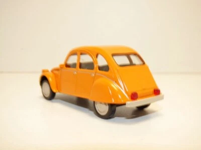 CITROEN 2CV CLUB orange Mandarin 1/43 Jet Car - Photo 1/4
