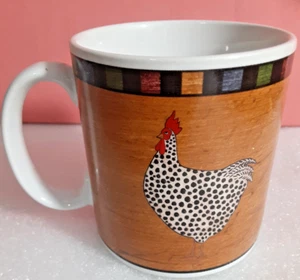 Rooster Dotted Mug (BRAND NEW) Brandon House by Warren Kimble - Picture 1 of 5