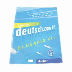 Libro DEUTSCH.COM 1/2 A1/2 GLOSARIO XXL ALEMÁN-ESPAÑOL 978-3-19-151658-1 - Imagen 1 de 3