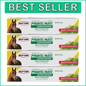 23.6gm Pyrantel Paste Wormer 4 Pack - Easy Feeding, Apple Flavor for Horses - Picture 1 of 2