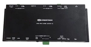 Crestron HD-RX-USB-2000-C HDMI USB Over HDBaseT Receiver - Imagen 1 de 3
