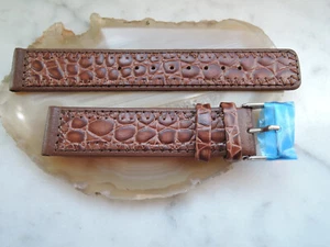 S. Oliver Leder Uhrenarmband Ersatzband braun 18 mm b32 - Bild 1 von 2