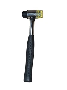 Double Faced Small Rubber Mallet Hammer Tool 25mm Non Marring Hammer Tapping - Picture 1 of 12