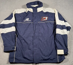 Chaqueta cortavientos New Balance Philadelphia Barrage con capucha para hombre L MLL lacrosse - Imagen 1 de 11