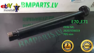 NEW BM BMW X6 E71 30dX FRONT DRIVESHAFT PROPSHAFT express Europe 1-3 workingdays - Picture 1 of 6