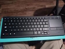 Logitech 920-007182 K830 Illuminated Keyboard - Black