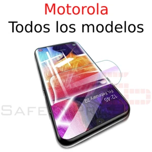 Protector Pantalla Hidrogel Antiarañazos TPU para todos los modelos Motorola - Imagen 1 de 4