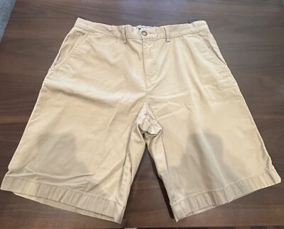 Pantalones Cortos Tommy Hilfiger Para Hombre 36 De Colección Piedra Frente Plano Años 90 Street Prep Informal Foto 1 de 3