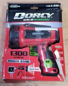 Dorcy DCY414356 Ultra USB wiederaufladbarer 1, 300 lm Strahler, schwarz - Bild 1 von 2