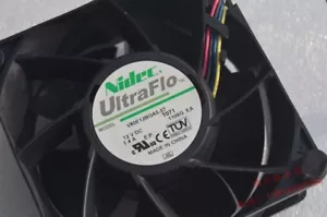 NIDEC V80E12BGA5-57 12V 1.4A 4Pin 80x80x38mm High Speed Ball Bearing Case Fan - Picture 1 of 5