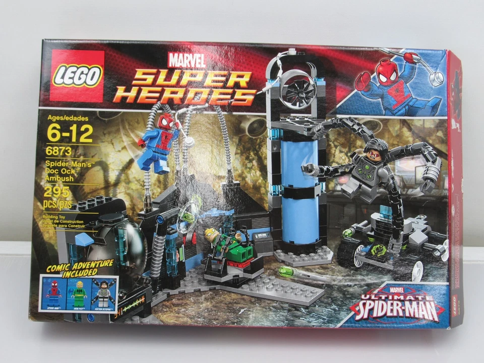 Lego Marvel Super Heroes 6873 Spiderman's Doc Ock Ambush NEW OPEN BOX - Image 1 of 4