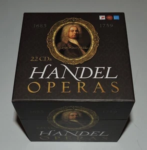 Handel Opera 22-CD boxset 2009 Sony RCA Deutsche H-Mundi OOP NM - Bild 1 von 9
