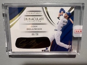 Cody Bellinger 2018 Immaculate Eye Patch Auto CS-CB #6/20๐ฅ๐ฅ๐ฅ๐ฅ๐ฅYankees๐ฅ๐ - Picture 1 of 5