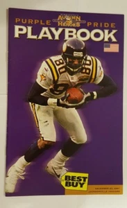 Minnesota Vikings Spielprogramm 23. Dezember 2001 Cris Carter letztes Spiel HOF NEUWERTIG - Bild 1 von 1