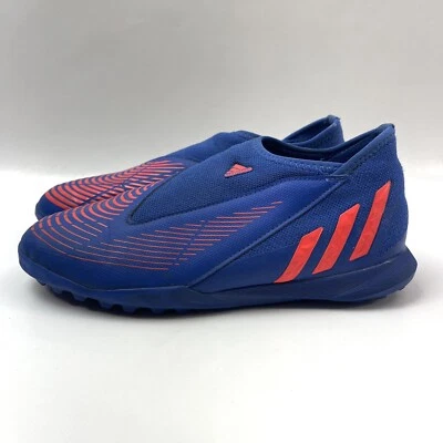 Zapatos de fútbol sala Adidas Predator Edge.3 IN azul/naranja para hombre talla 5 Foto 1 de 4