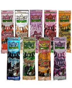 9ct Juicy Enhanced Wrap Varitety pack Tobacco Use Only Free Ship - Picture 1 of 1
