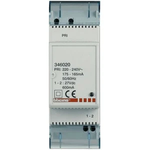Alimentatore Supplementare Per BUS-SCS 2 Moduli DIN. 27 Vdc 600 mA - BTICINO... - Foto 1 di 1