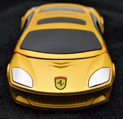 Cell Phone S I T Ferrari Style Car Dual SIM LED Mobile Flip Phone #x7s6apPlE8I - Image 1 of 4