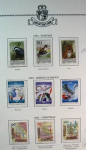 Liechtenstein Stamp Scott# 1006-1008,1013-1015,1016-1018 Mint in Mount 1993 L644 - Picture 1 of 1