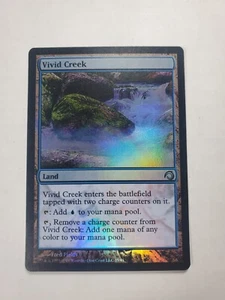 MTG Magic the Gathering Vivid Creek (35/41) PDS Slivers LP FOIL - Picture 1 of 2