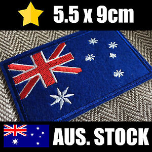Australian Flag Patch - Iron On - Sew/Stitch/Glue On - Aussie Badge