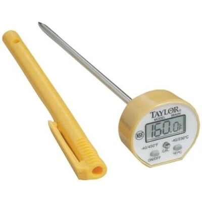 Taylor 9842 Digital Instant Read Thermometer Waterproof - Image 1 of 2